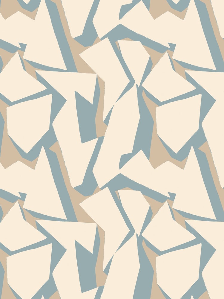 Ohpopsi Soft Petrol Wallpaper - Image 2 of 2