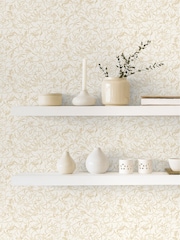 Ohpopsi Buttermilk Entwine Wallpaper - Image 1 of 2