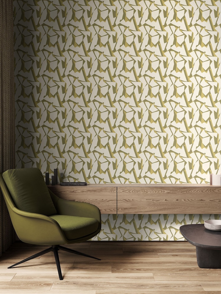 Ohpopsi Olive Oil Wallpaper - Image 1 of 2