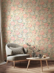 Ohpopsi Soft Flamingo Emily Rose Wallpaper - Image 1 of 2