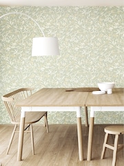 Ohpopsi Soft Sage Entwine Wallpaper - Image 1 of 2