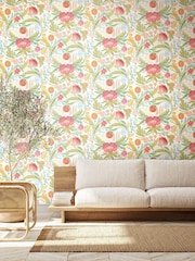 Ohpopsi Blossom Sage Clementine Wallpaper - Image 1 of 2