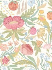Ohpopsi Blossom Sage Clementine Wallpaper - Image 2 of 2