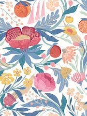 Ohpopsi Cornflower Clementine Wallpaper - Image 2 of 2