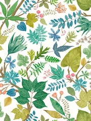 Ohpopsi Fresh Fern Lush Leaves Print Wallpaper - Image 2 of 2
