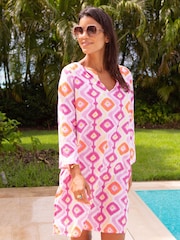 Aspiga Pink Guadalupe Short Tunic - Image 3 of 3