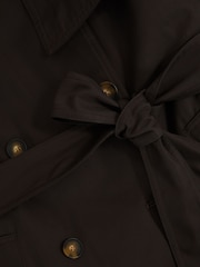 Reiss Azura Double Breasted Hooded Insert Trench Coat - Imagen 7 de 8
