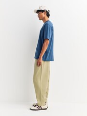 NN.07 Blue Adam EMB T-Shirt - Image 3 of 5