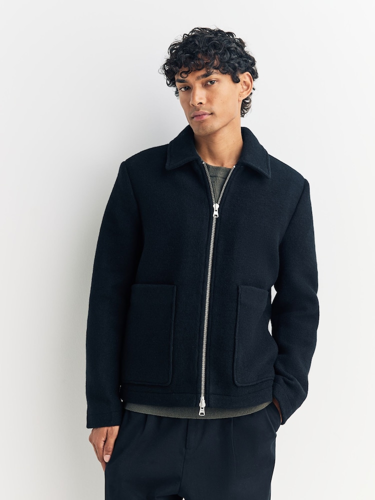NN.07 Black Gael Jacket - Image 1 of 5 NN.07 Black Gael Jacket - Image 1 of 5