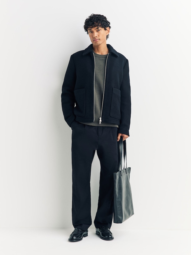 NN.07 Black Gael Jacket - Image 2 of 5 NN.07 Black Gael Jacket - Image 2 of 5