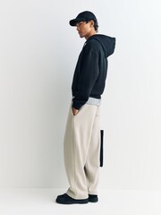 NN.07 Black David Logo Hoodie - Image 4 of 5