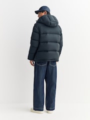 NN.07 Black Matthew Puffer Coat - Image 3 of 5