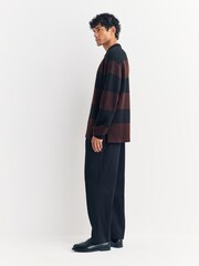 NN.07 Black Rugby Polo Shirt - Image 3 of 5