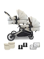 My Babiie Cream MB33 Tandem Pushchair - Image 1 of 6
