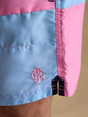 Joules Overton Multi Rugby Style Swim Shorts - Image 7 of 8