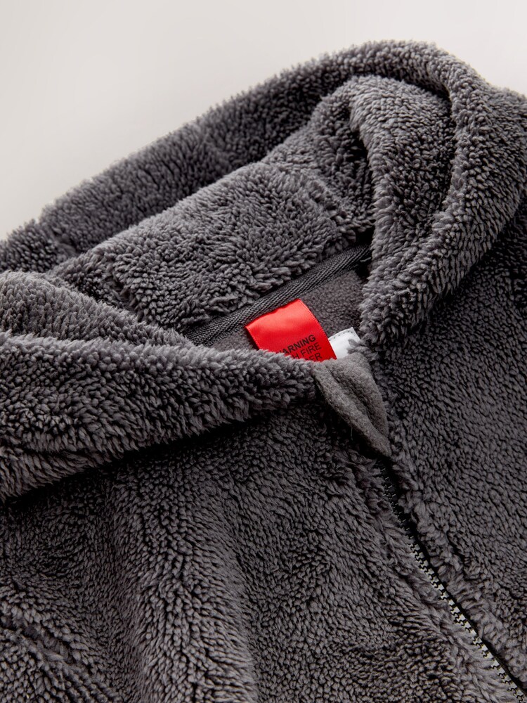 Grey Fleece All-In-One (3-16yrs) - Image 4 of 4
