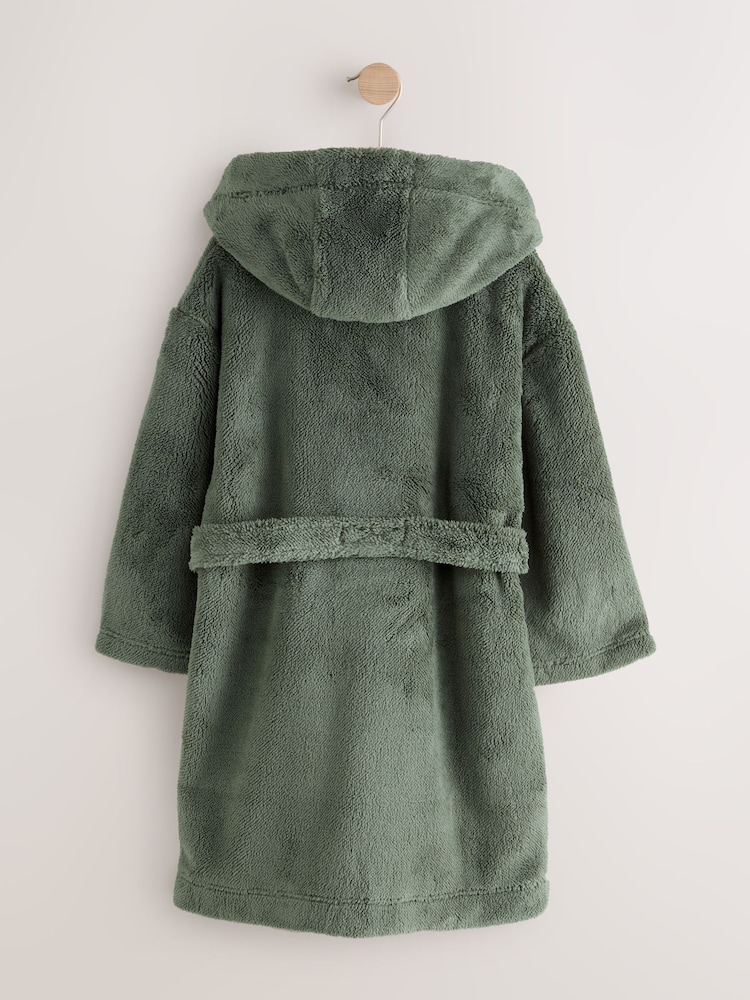 Green Fleece Robe (1.5-16yrs) - Image 2 of 4