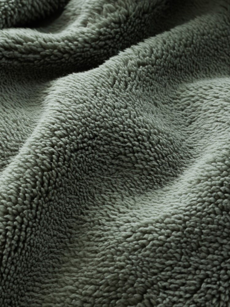 Green Fleece Robe (1.5-16yrs) - Image 4 of 4