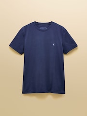 Joules Everyday Navy Classic Fit Cotton TShirt - Image 6 of 6