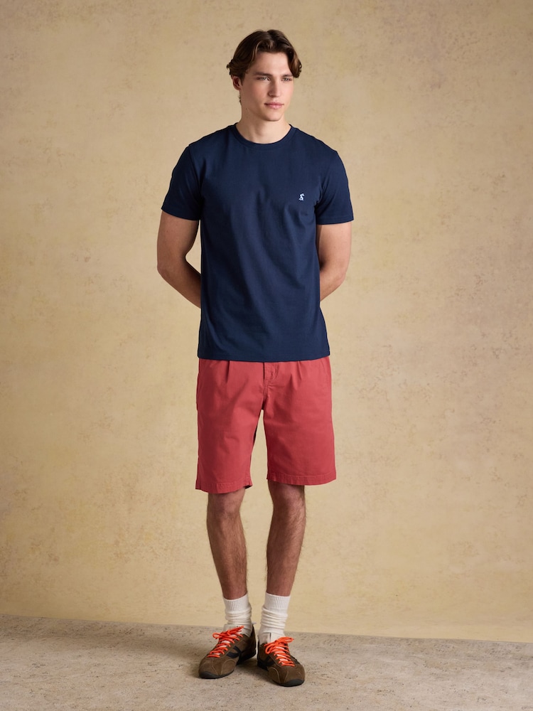 Joules Everyday Navy Classic Fit Cotton T-Shirt - Image 7 of 7 Joules Everyday Navy Classic Fit Cotton T-Shirt - Image 7 of 7