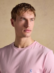 Joules Everyday Pink Classic Fit Cotton T-Shirt - Image 4 of 6