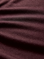 The Set Black/Burgundy/Khaki Green 3 Pack Sheer Long Sleeve T-Shirts - Image 6 of 6
