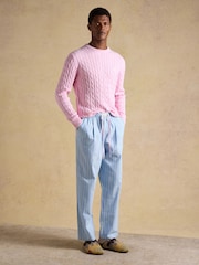 Blau - Joules Baumwollhose mit Relaxed Fit - Bild 10 von 12
