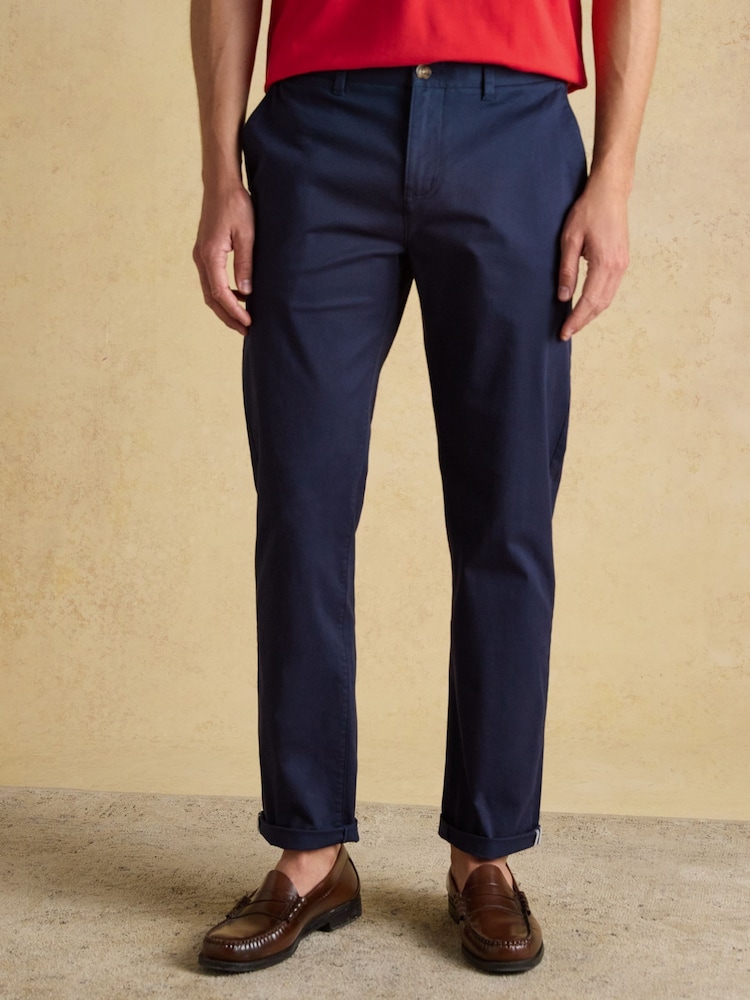 أزرق داكن - Joules Norfolk Garment Dyed Relaxed Fit Chino - صورة 1 من 7