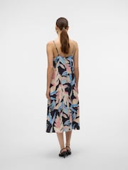 VERO MODA Black Printed Loose Fit Maxi Dress - Image 4 of 5