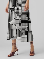 VERO MODA Black Tie Belt Thin Strap Dress - Image 4 of 4