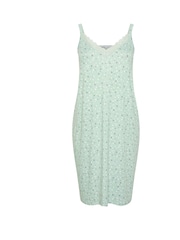 Yours Curve Green Lace Split Chemise 2 Pack - Image 8 of 8