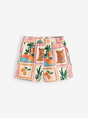 VERO MODA Tile Print Alto Waisted Shorts - Imagen 7 de 7