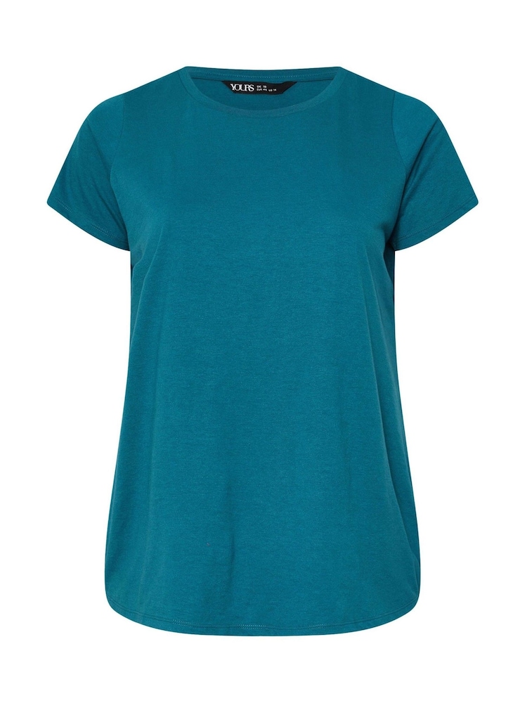 Yours Curve Red Core T-Shirts 3 Pack - Image 7 of 7