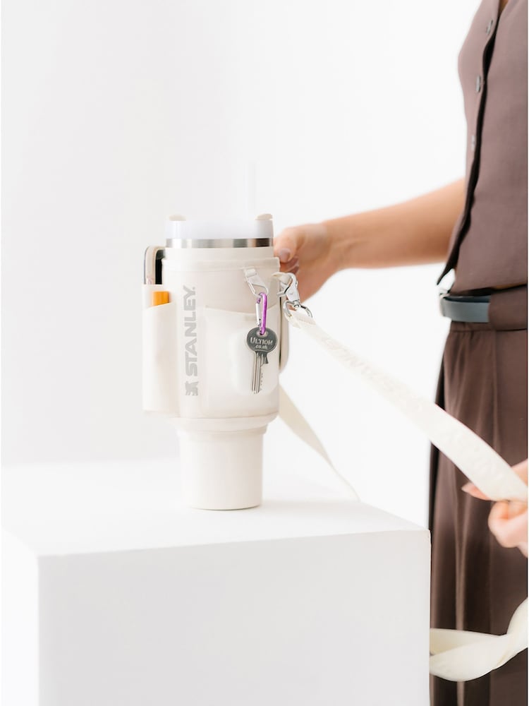 Stanley Cream Rose Quartz All-Day Quencher Carry All Holder - Image 1 of 5