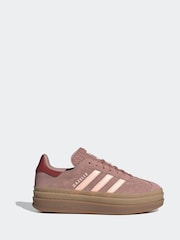 adidas Originals Pink Gazelle Bold Trainers - Image 1 of 9