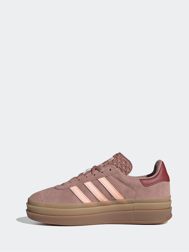 adidas Originals Pink Gazelle Bold Trainers - Image 2 of 9