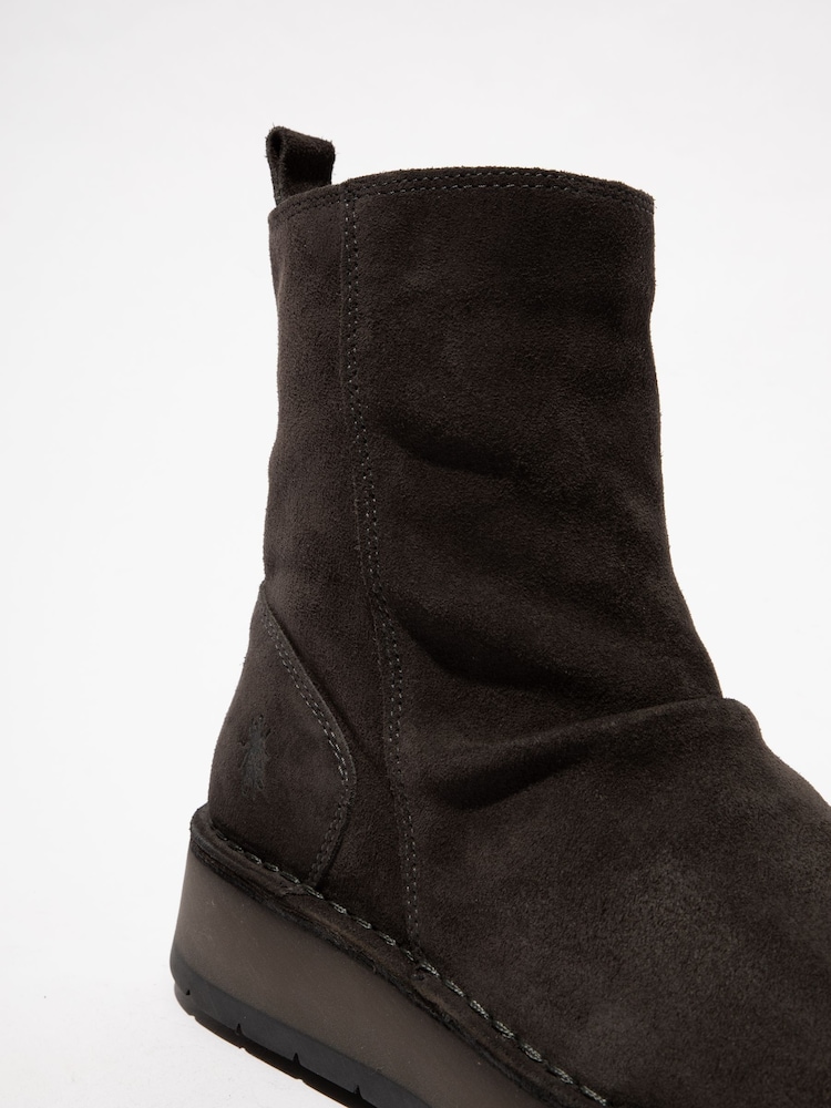 Fly London Grey Diesel Boots - Image 2 of 4 Fly London Grey Diesel Boots - Image 2 of 4