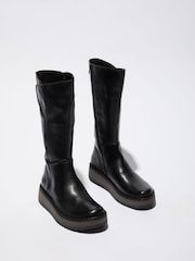 Fly London Rug Tall Black Boots - Image 3 of 4