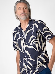 Oliver Sweeney Blue 100% Cotton Riviera Shirt - Image 1 of 2