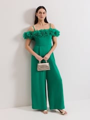 Phase Eight Green Imogen Jumpsuit - Image 1 of 7