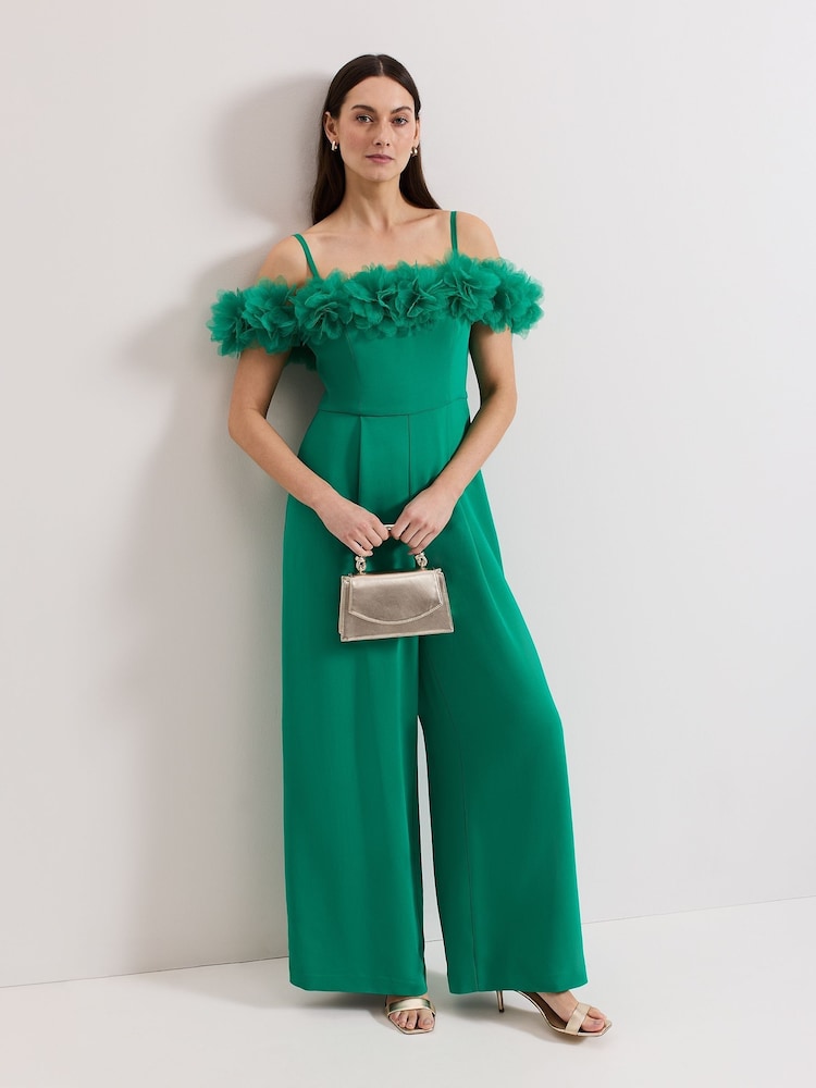 Phase Eight Green Imogen Jumpsuit - Image 1 of 7