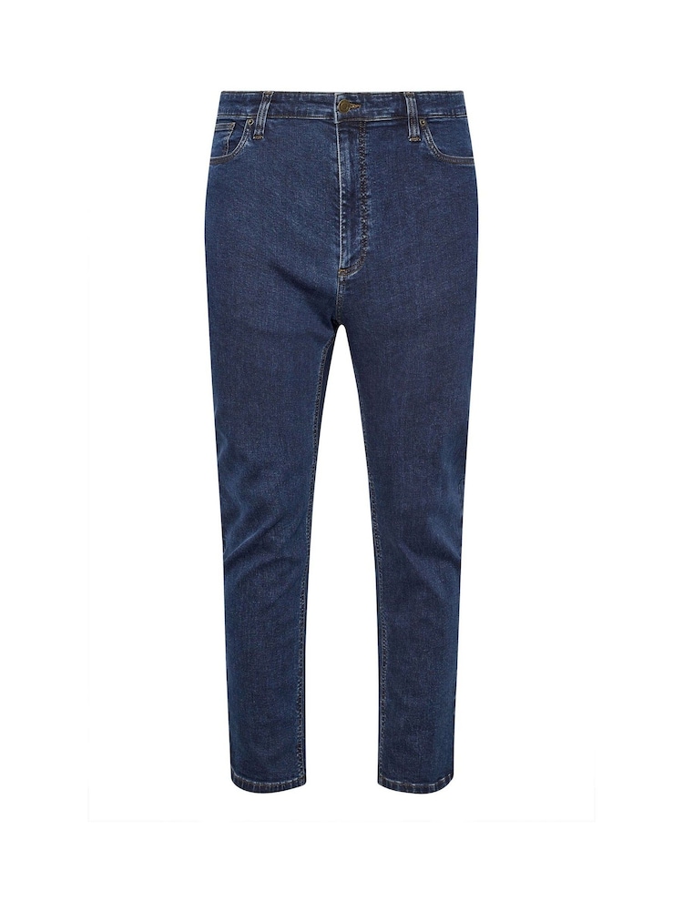 BadRhino Big & Tall Blue Tapered Strech Jeans - Image 2 of 3