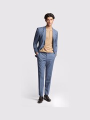 Ted Baker Tailoring Large Blue Blair Check Jacket - Image 4 of 5