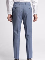 Ted Baker Tailoring Large Blue Blair Slim Trousers - Image 2 of 3
