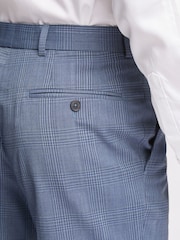 Ted Baker Tailoring Large Blue Blair Slim Trousers - Image 3 of 3