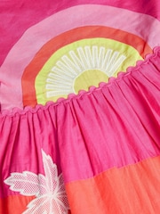 Monsoon Orange Sunset Embroidered Sundress - Image 4 of 4