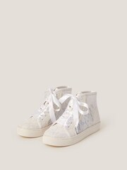 Monsoon Lace High-Top Trainers - Slika 1 iz 3