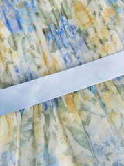 Monsoon Natural Baby Hydrangea Tulle Party Dress - Image 3 of 3
