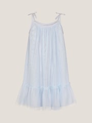 Monsoon Blue Rosalee Sequin Tulle Swing Dress - Image 2 of 3