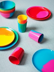 BlissHome 16 Piece Pure Prue Melamine Tableware Set - Image 1 of 2